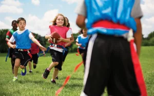 Youth Sports – 2 column feature – flag football